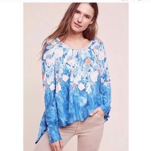 Meadow Rue linen fields swing top